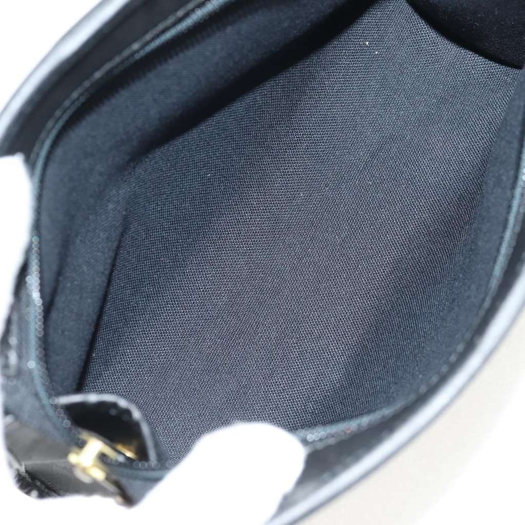 Christian Dior Vintage Trotter Pouch Black Good condition - Box View