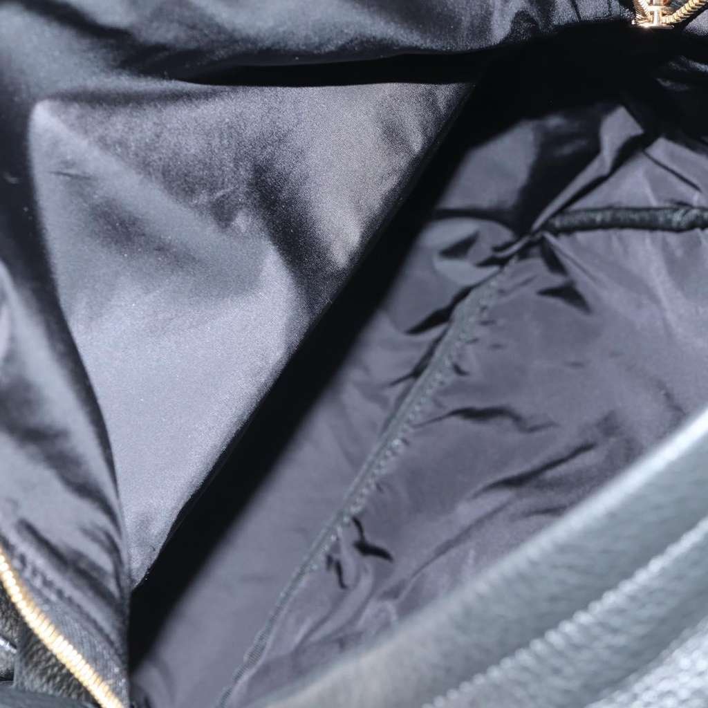 Versace Medusa Zip Backpack Black Leather Very good condition - Box View