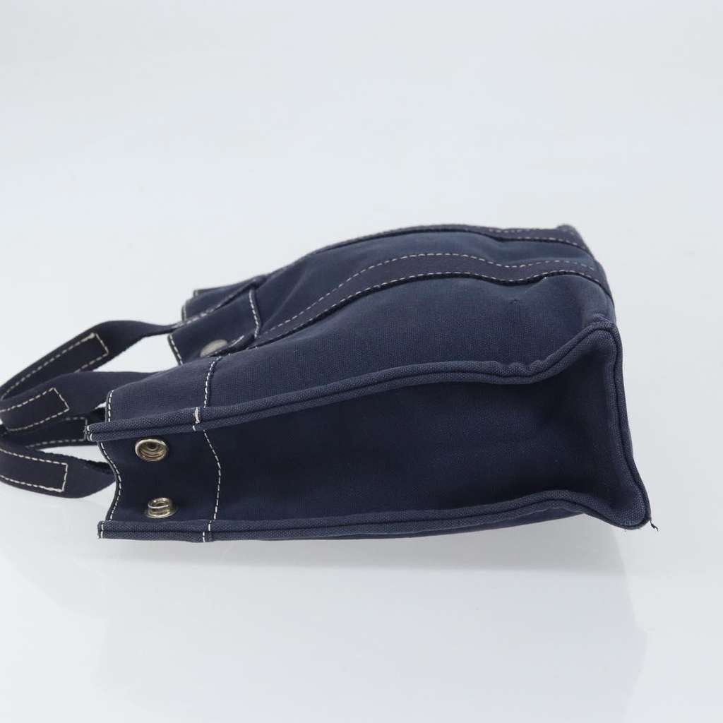 Hermès Fourre Tout Tote Navy Canvas Fair condition - Model View