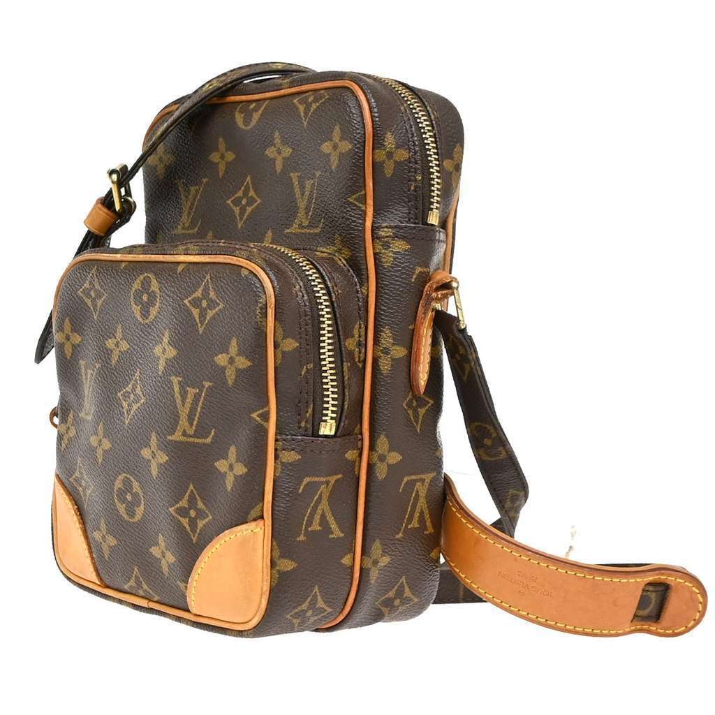 Louis Vuitton Amazone Bag Brown Canvas Good condition - Inside View
