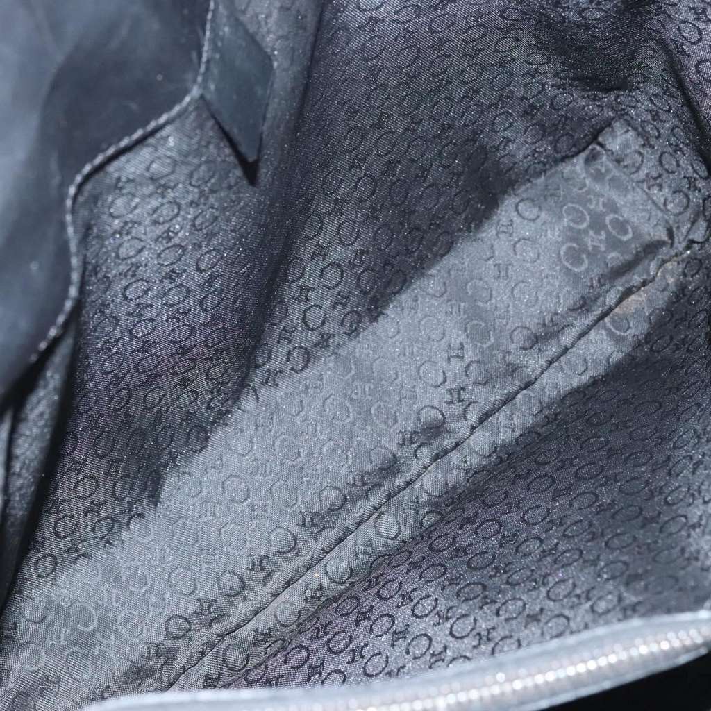 Celine C Macadam Handbag Black Canvas Good condition - Box View