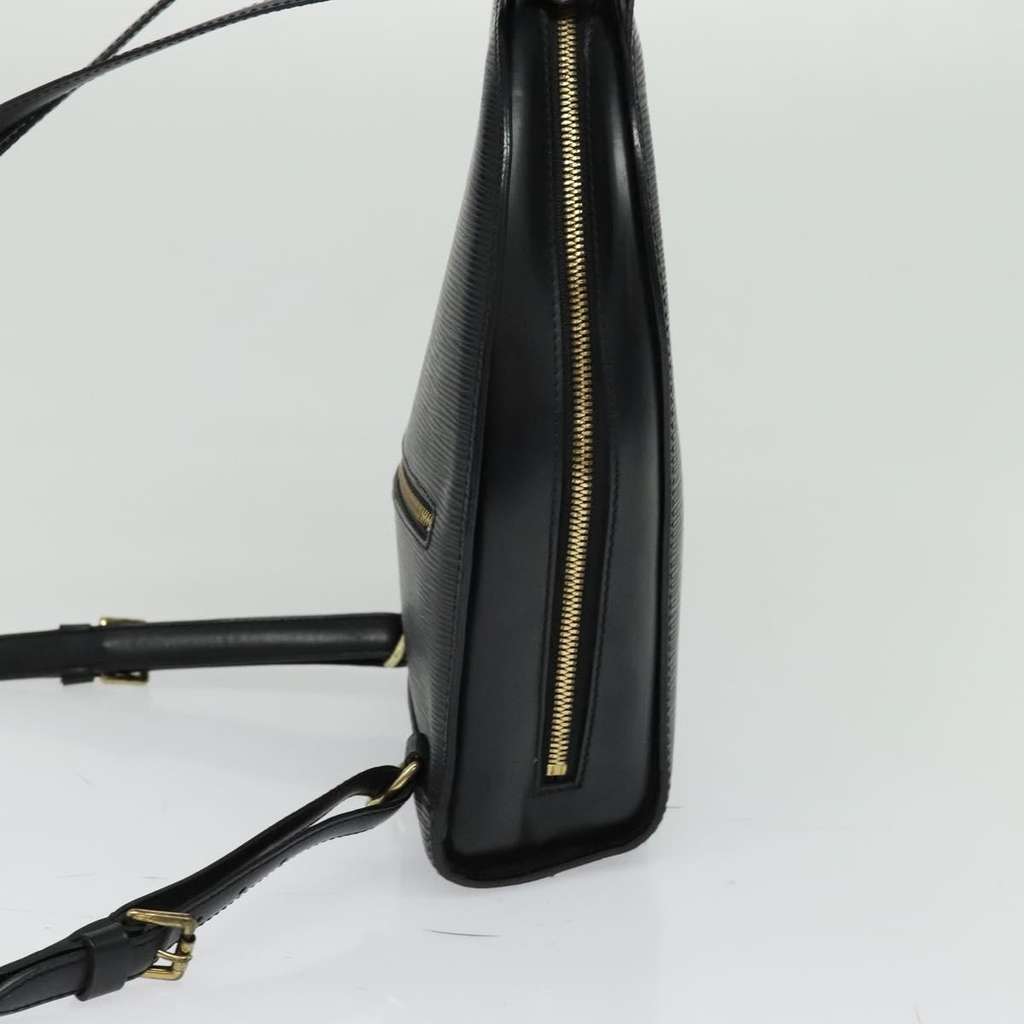 Louis Vuitton Mabillon Backpack Black Leather Good condition - Inside View