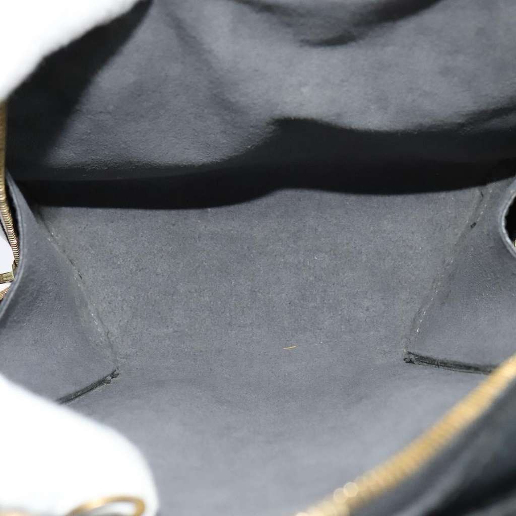 Louis Vuitton Mabillon Backpack Black Leather Good condition - Box View