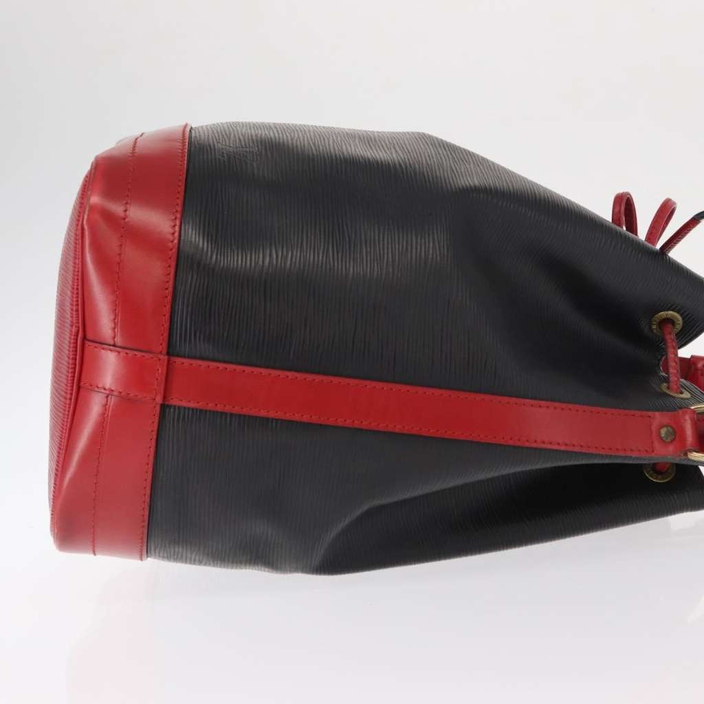 Louis Vuitton Bicolor Noe Handbag Black Leather Good condition - Inside View