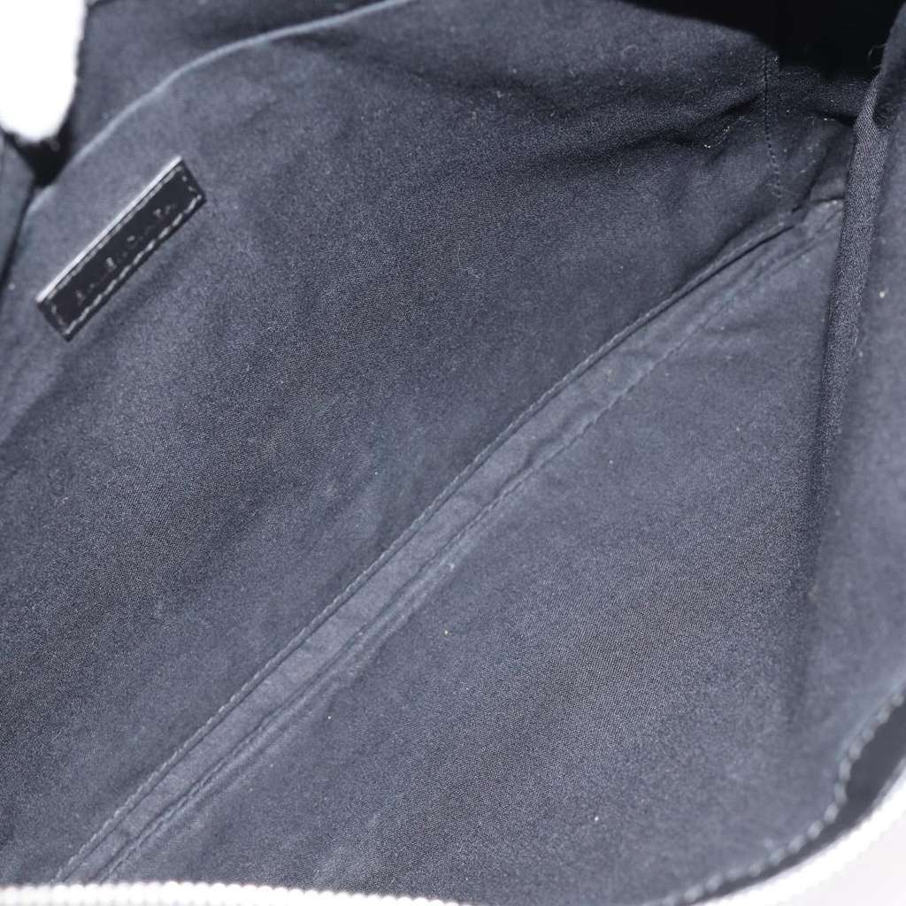 Balenciaga Navy Zip Pouch Beige Canvas Good condition - Box View