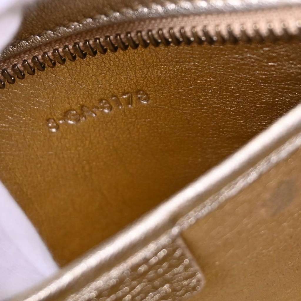 Celine Luggage Bag Gold Leather Good condition - Box View