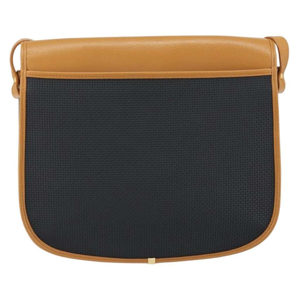 Saint Laurent Vintage Shoulder Bag Beige Leather Good condition - Back View