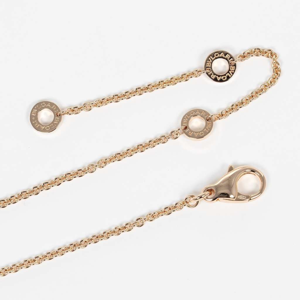 Bvlgari B.Zero1 Design Legend Zaha Hadid Pendant Necklace Gold Good condition - Box View