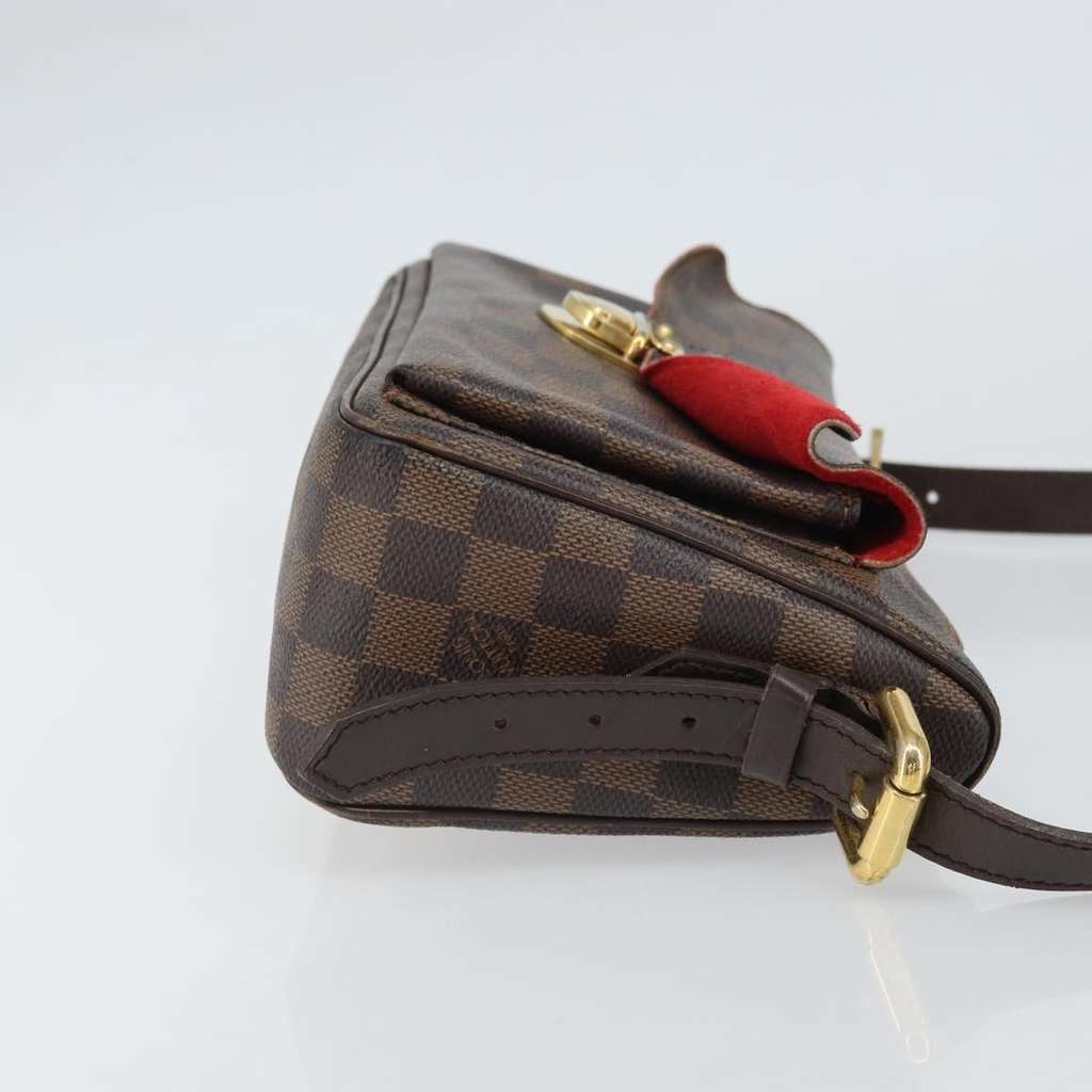 Louis Vuitton Ravello Handbag Brown Canvas Good condition - Inside View