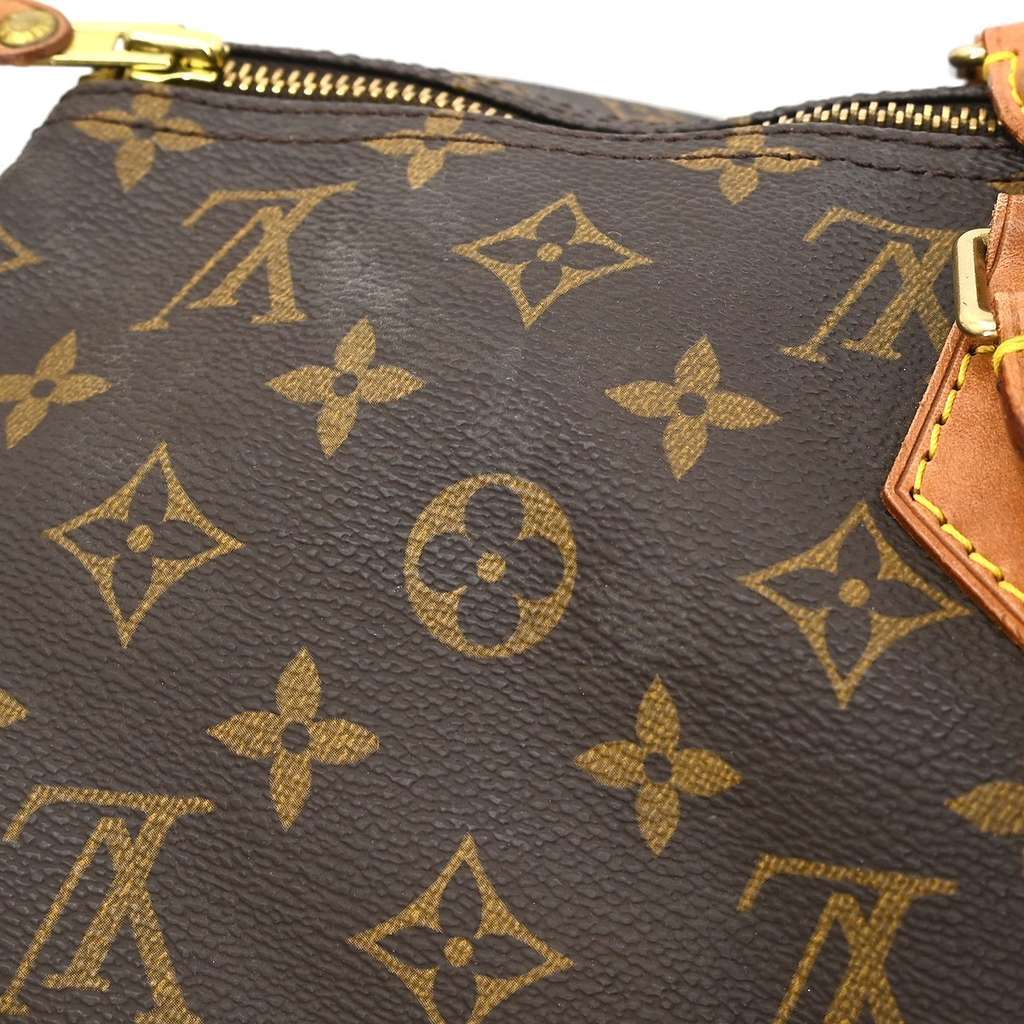 Louis Vuitton Speedy Handbag Brown Good condition - Box View