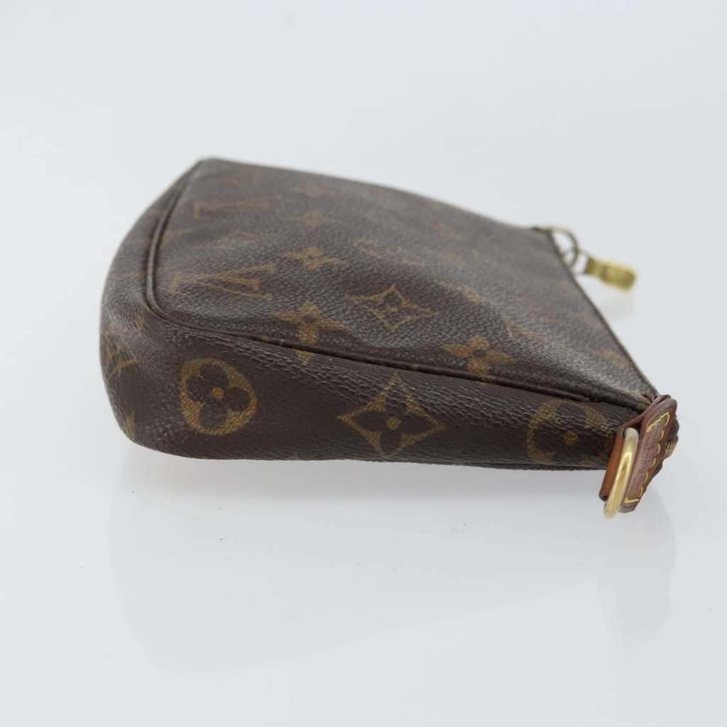 Louis Vuitton Pochette Accessoires NM Brown Canvas Good condition - Inside View
