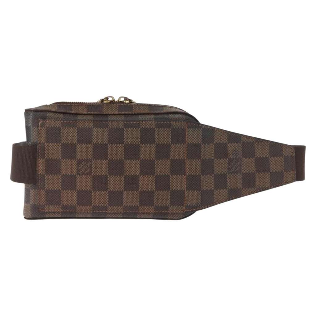 Louis Vuitton Geronimos Waist Bag Brown Canvas Good condition - Back View