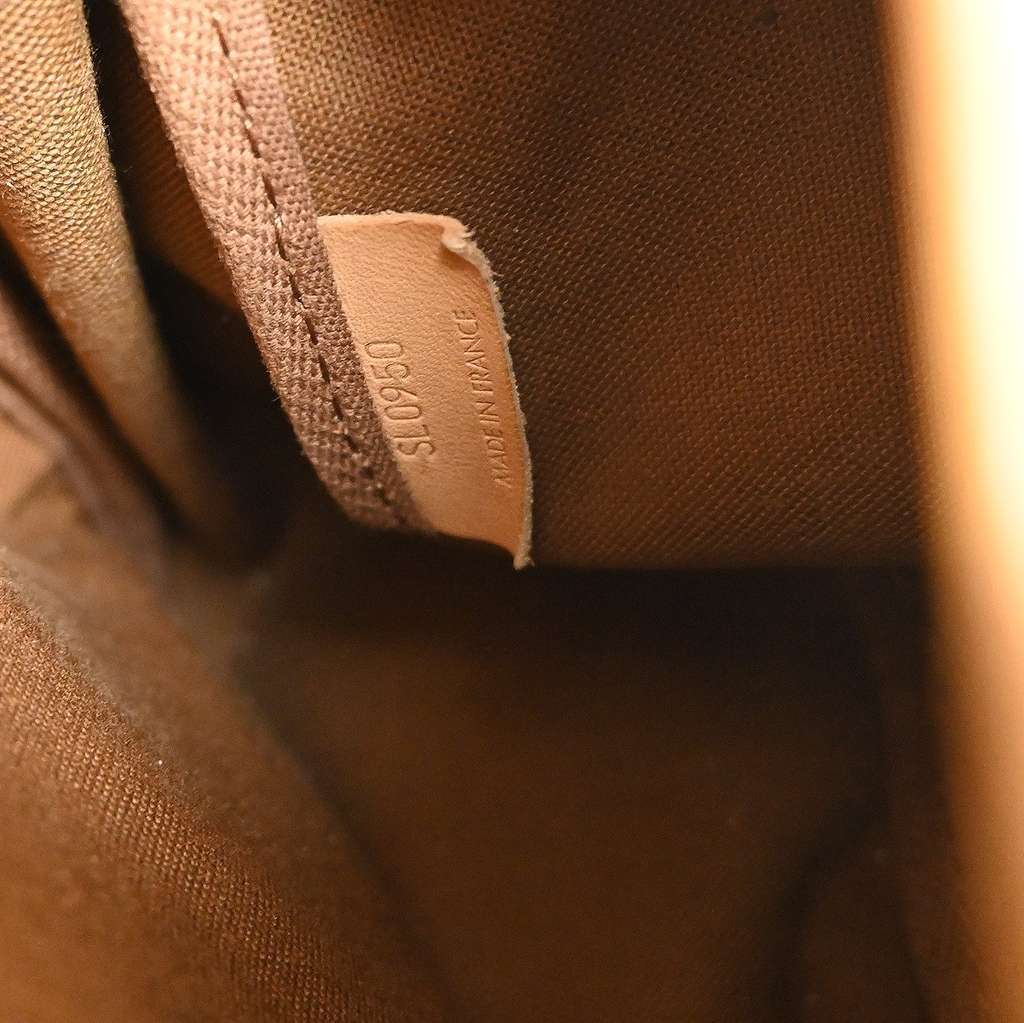 Louis Vuitton Saumur Handbag Brown Canvas Good condition - Model View