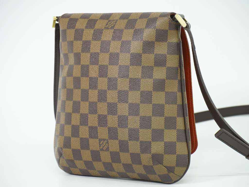 Louis Vuitton Musette Salsa Handbag Brown Canvas Good condition - Back View