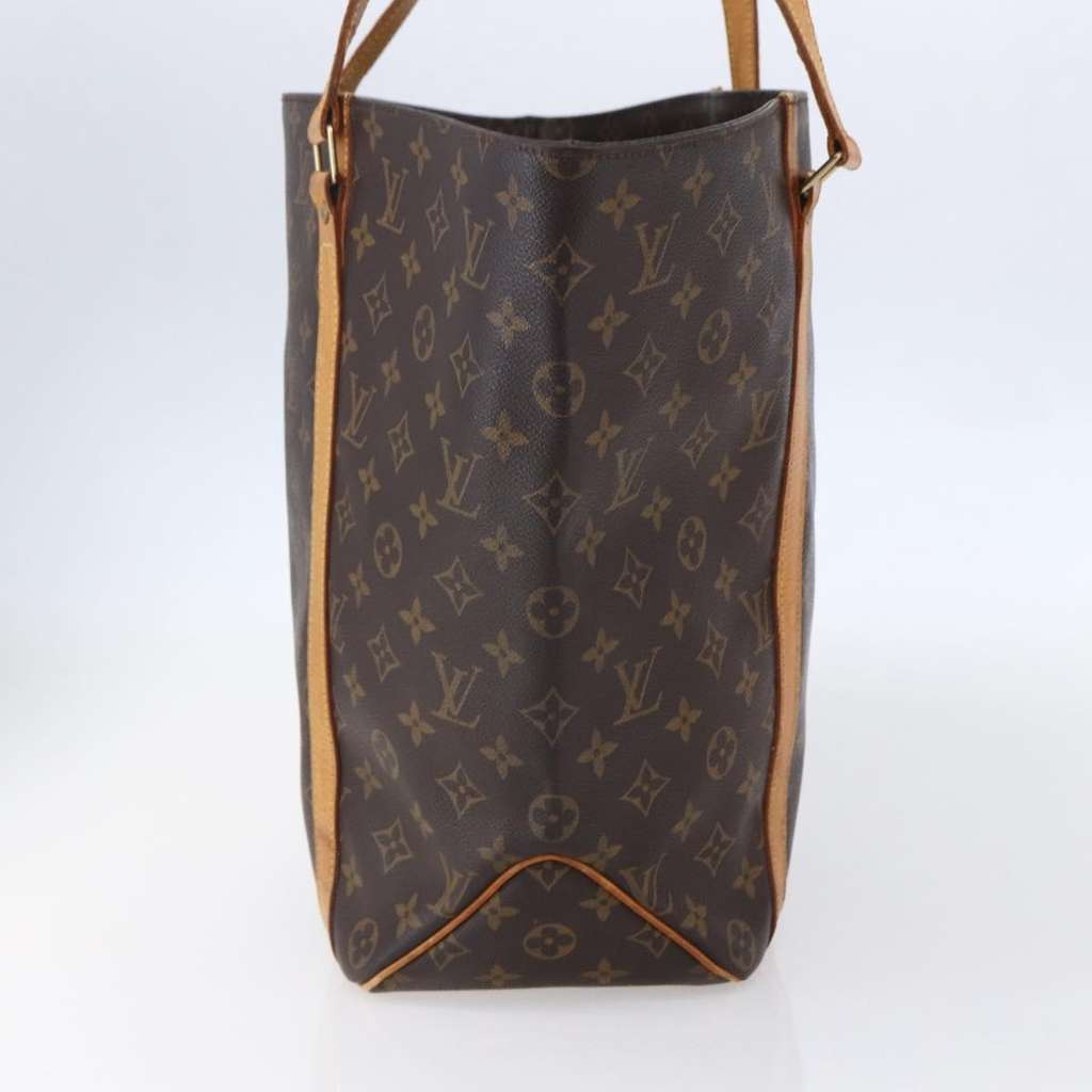Louis Vuitton Shopping Sac Handbag Brown Canvas Good condition - Model View