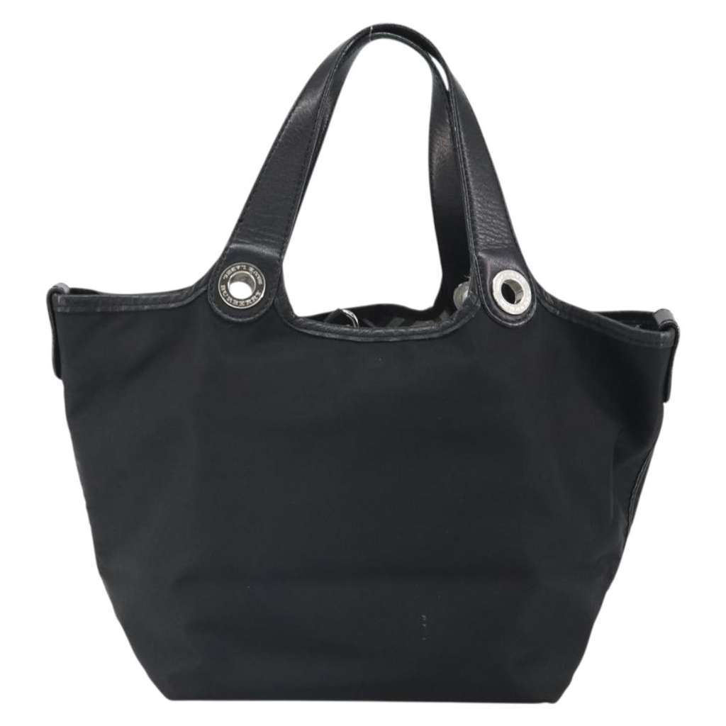 Burberry Vintage Handbag Black Fair condition - Back View