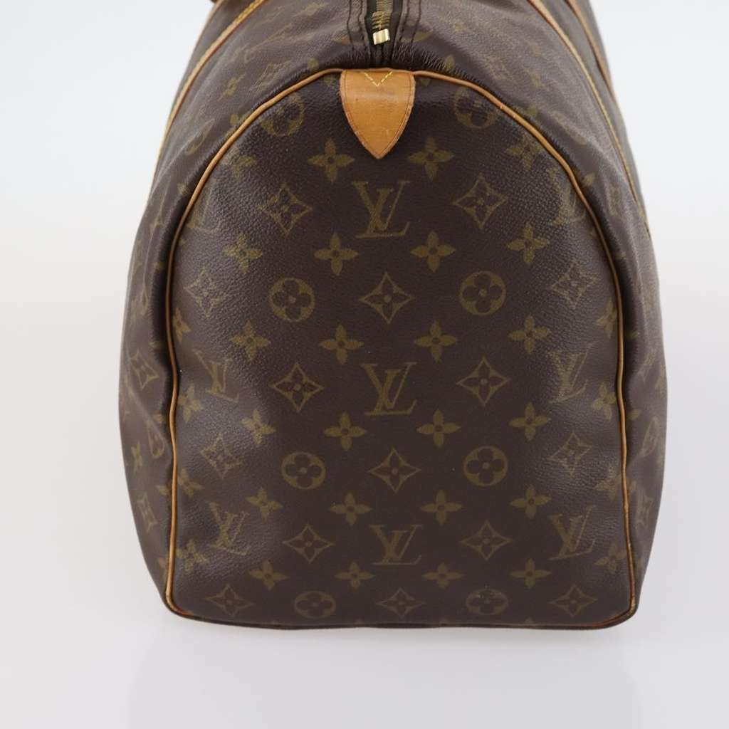 Louis Vuitton Keepall Bag Brown Canvas Fair condition - Inside View