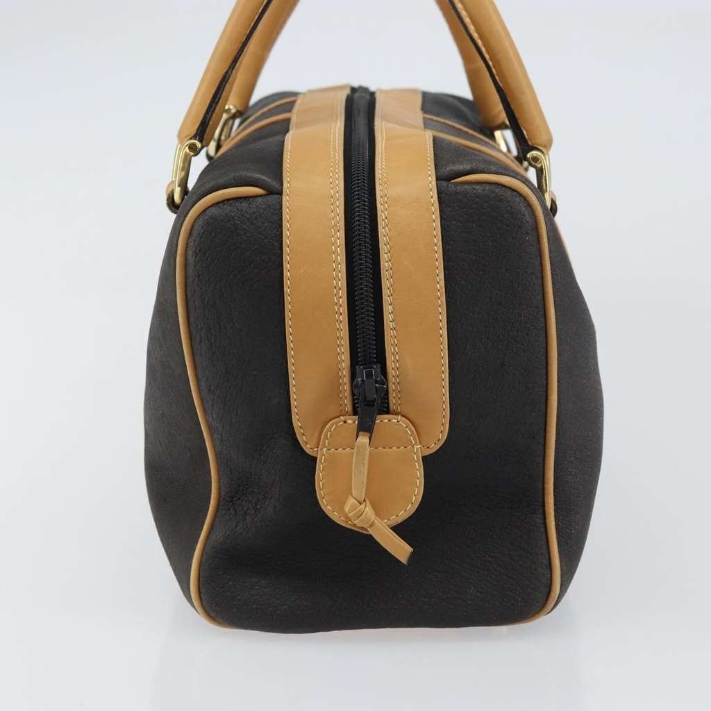 Gucci Vintage Boston Bag Black Leather Good condition - Inside View