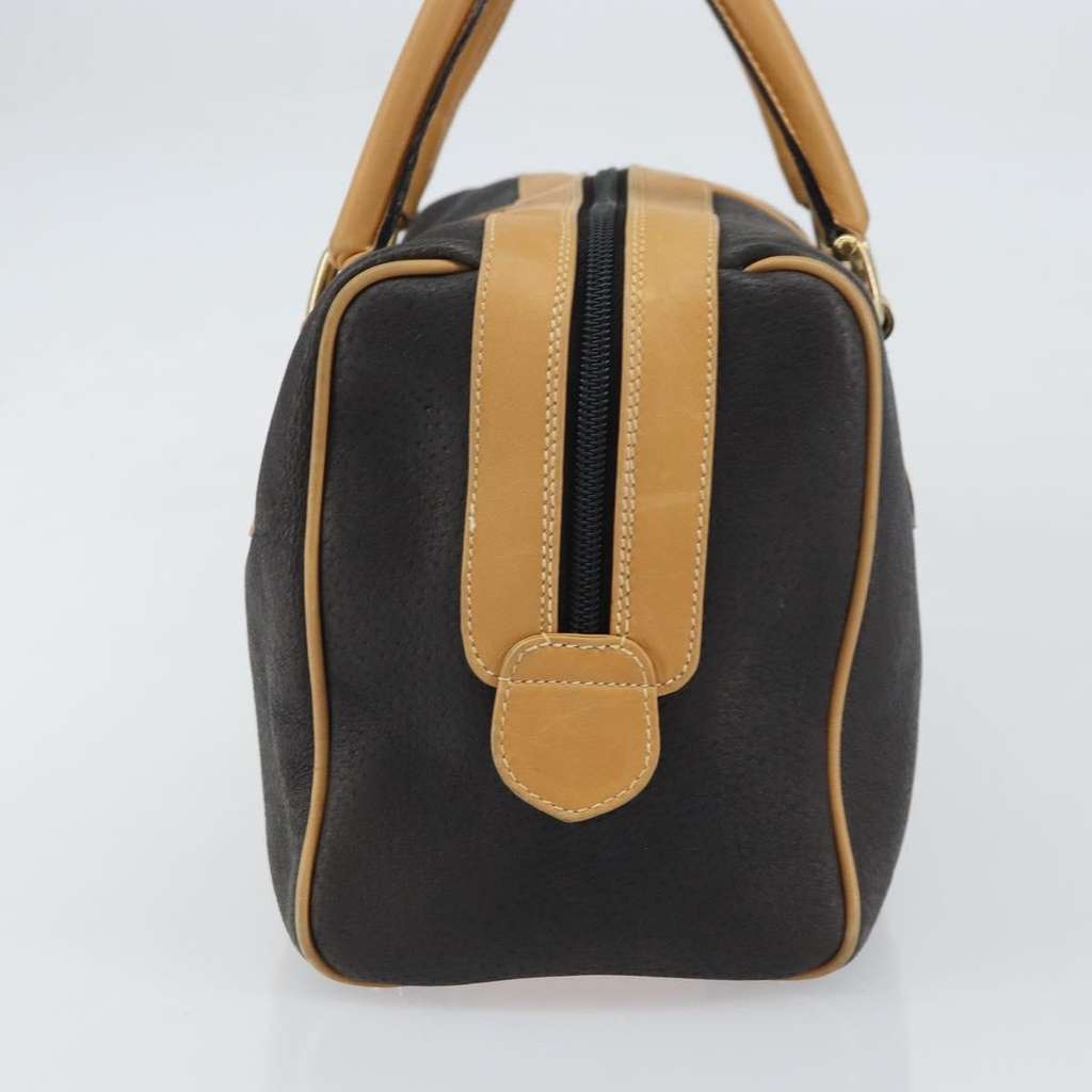 Gucci Vintage Boston Bag Black Leather Good condition - Model View