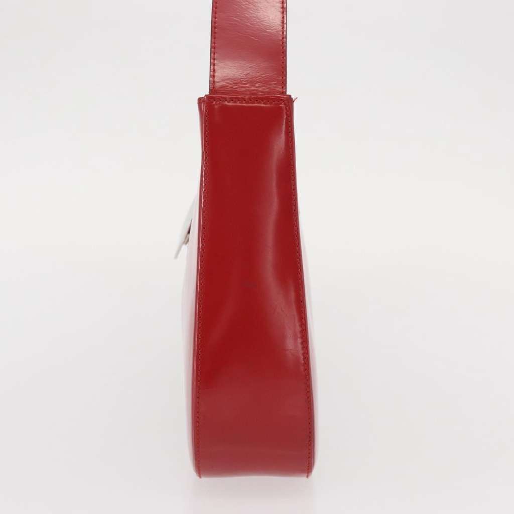 Salvatore Ferragamo Gancini Shoulder Bag Red Good condition - Inside View