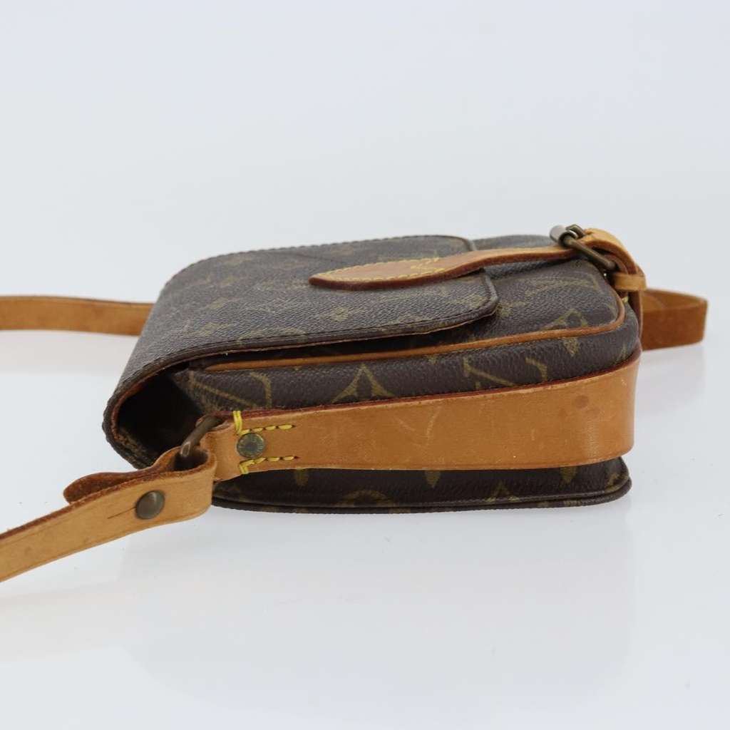 Louis Vuitton Cartouchiere Handbag Brown Canvas Good condition - Model View