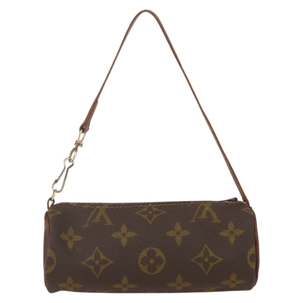 Louis Vuitton Papillon Pochette Brown Canvas Good condition - Back View
