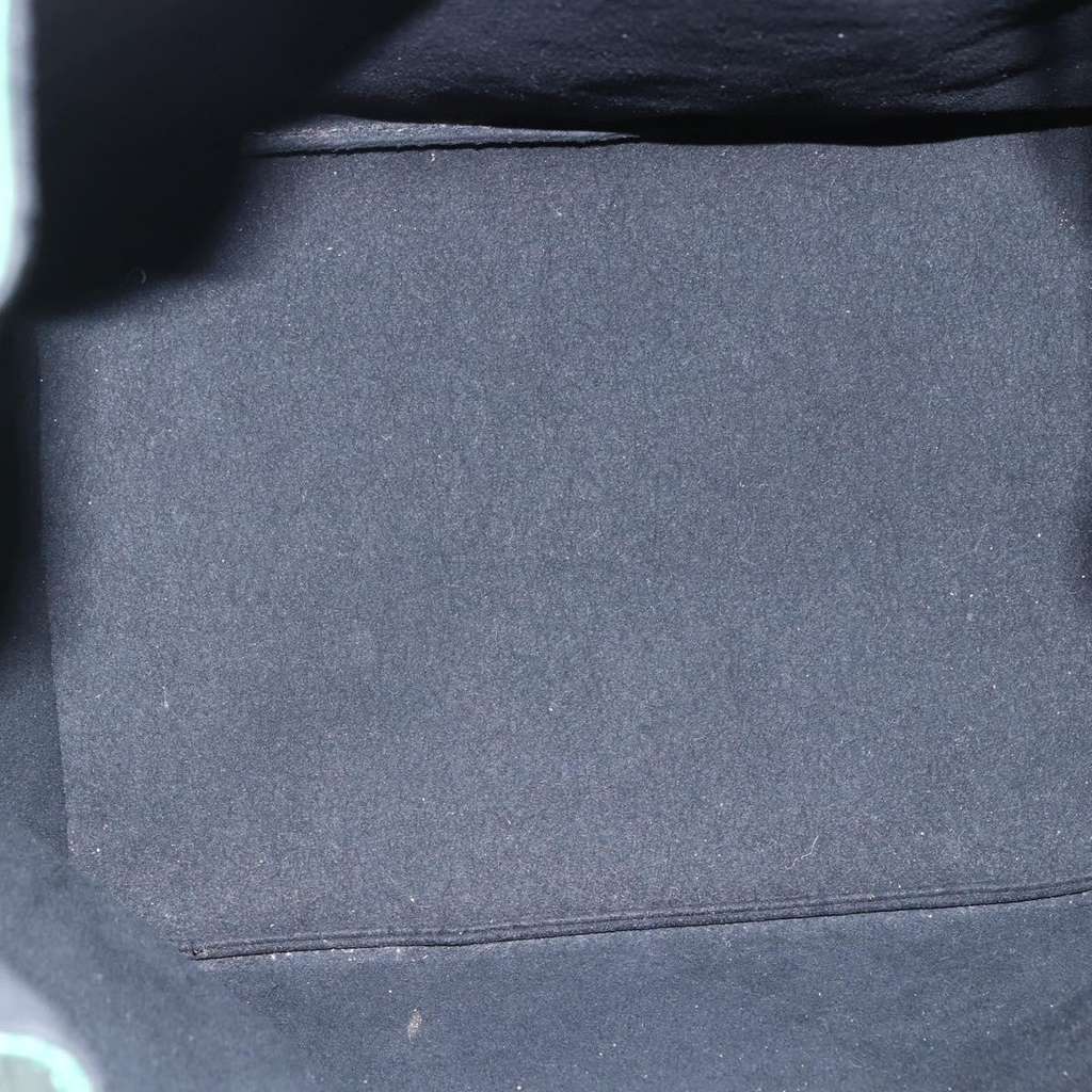 Louis Vuitton Petit Noe Handbag Green Leather Good condition - Box View