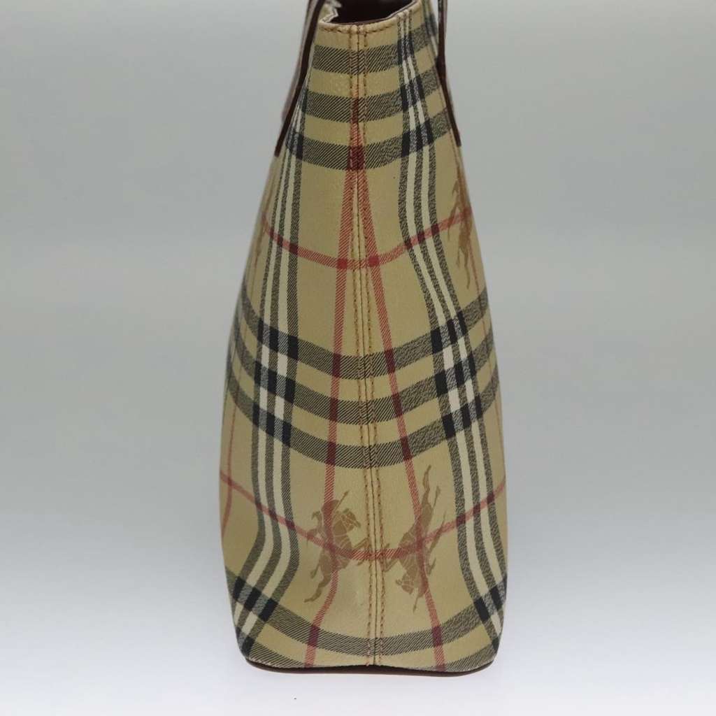 Burberry Top Handle Tote Beige Canvas Good condition - Model View