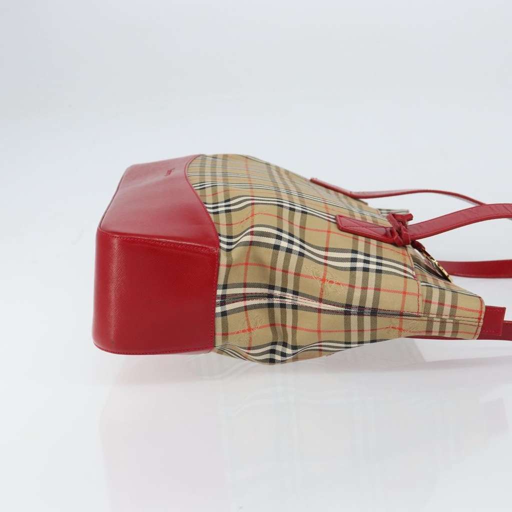 Burberry Nova Check Handbag Beige Canvas Good condition - Inside View