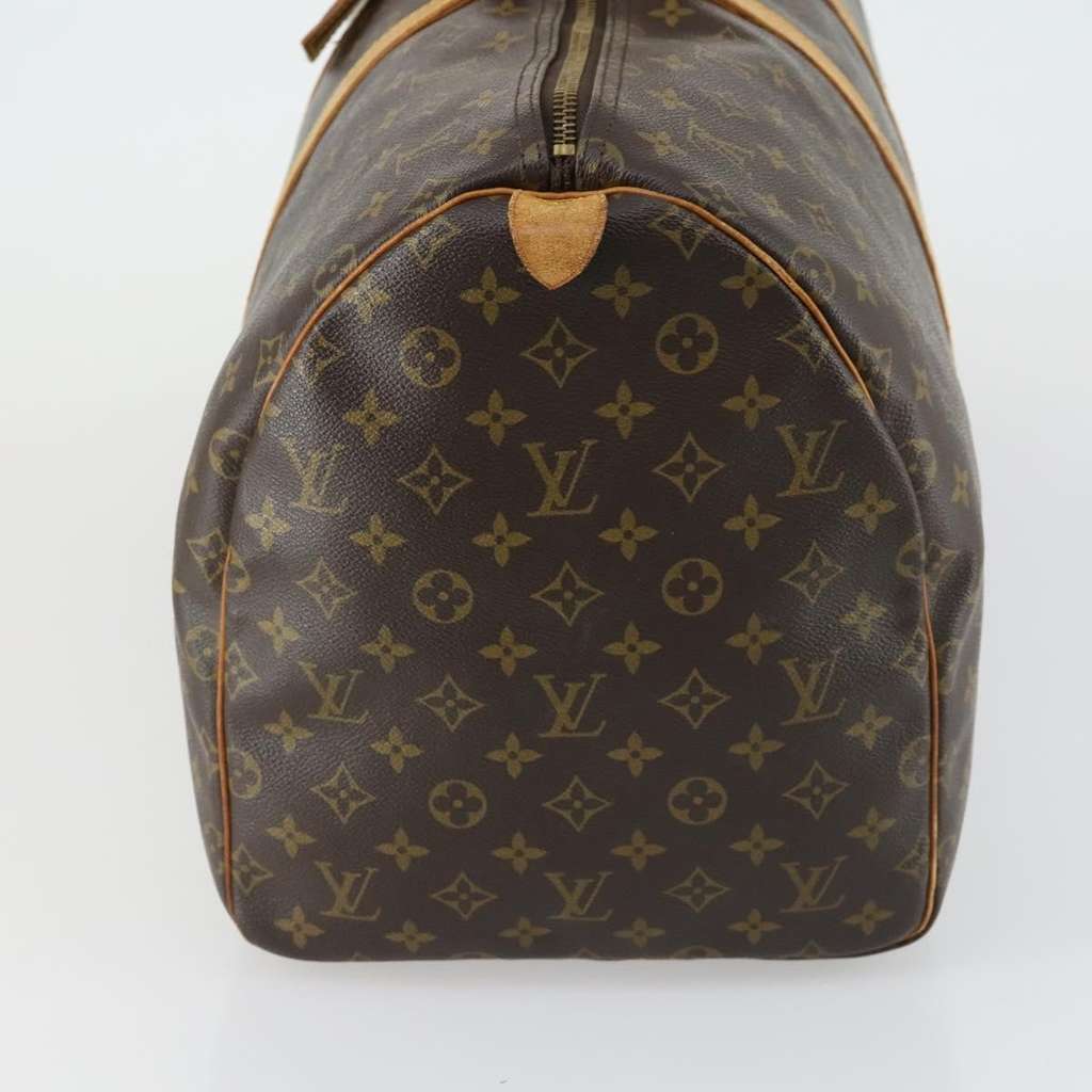 Louis Vuitton Keepall Bag Brown Canvas Fair condition - Inside View