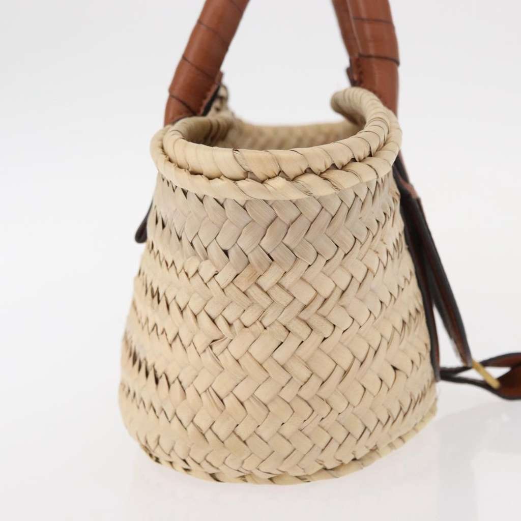 Chloe Marcie Basket Bag Beige Good condition - Model View