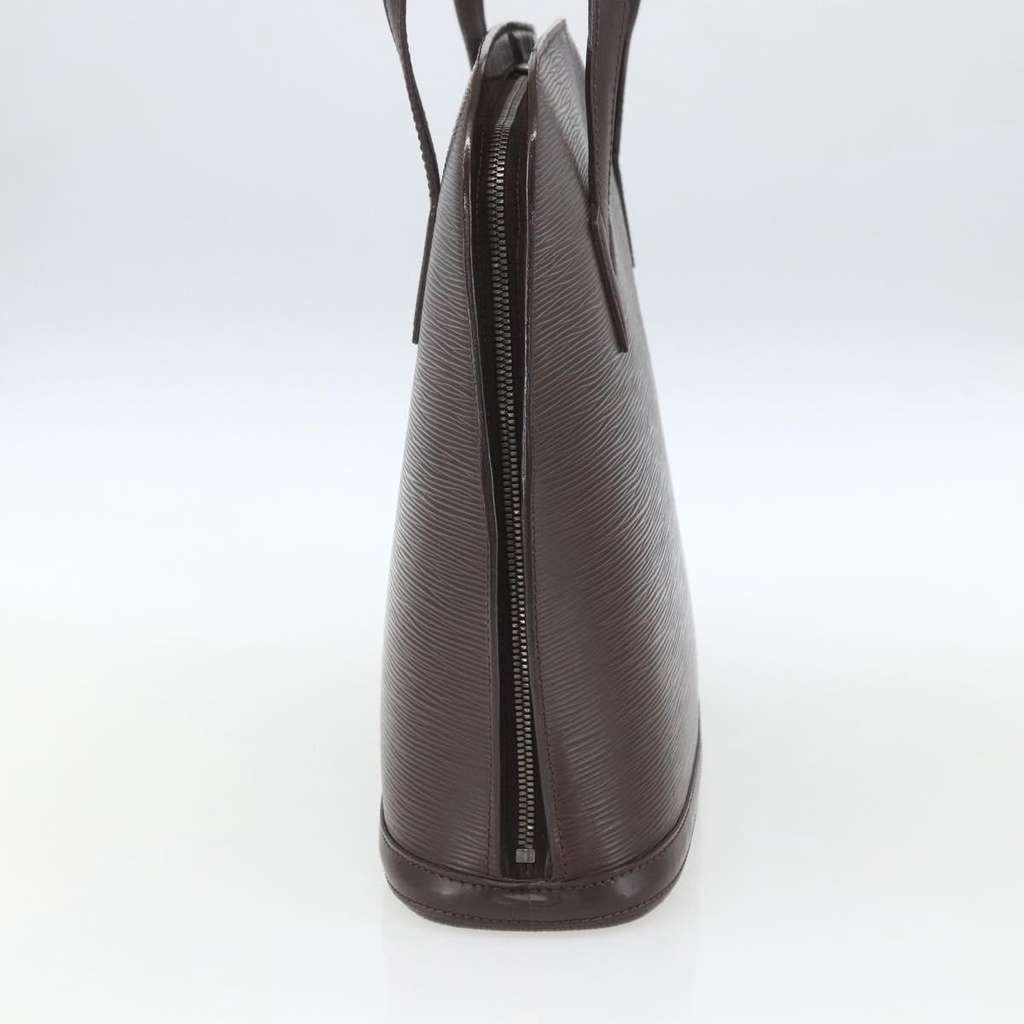 Louis Vuitton Lussac Handbag Brown Leather Good condition - Inside View