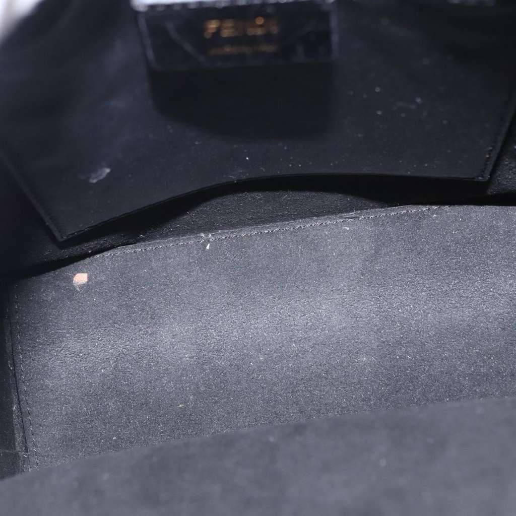 Fendi Pack Shopping Tote Yellow Leather Good condition - Box View