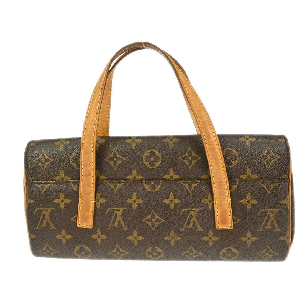 Louis Vuitton Sonatine Handbag Brown Canvas Good condition - Back View