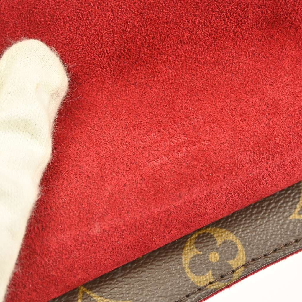 Louis Vuitton Sonatine Handbag Brown Canvas Good condition - Model View