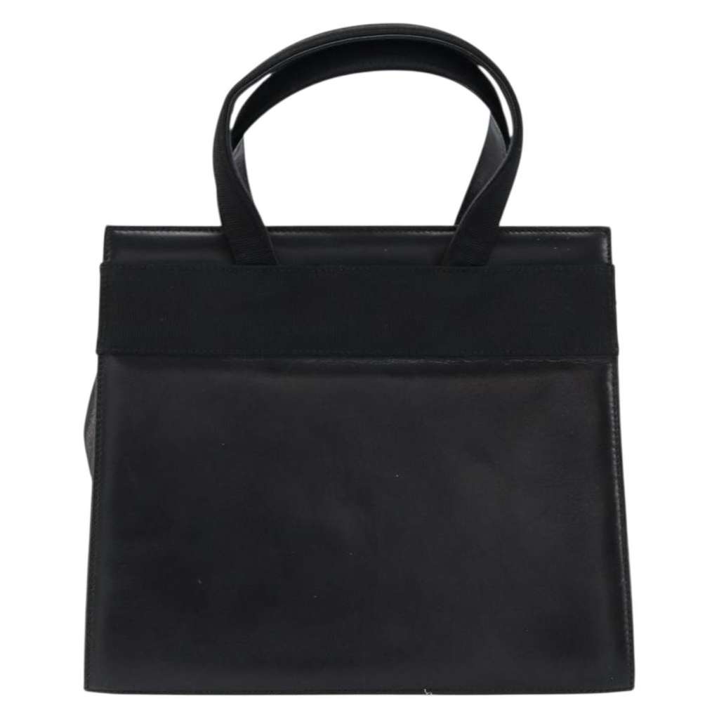 Salvatore Ferragamo Convertible Vara Bow Tote Black Leather Good condition - Back View
