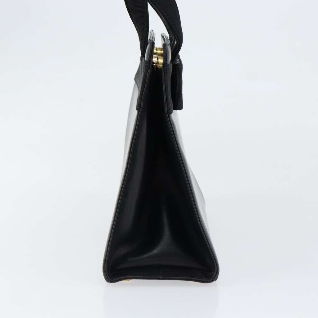 Salvatore Ferragamo Convertible Vara Bow Tote Black Leather Good condition - Model View