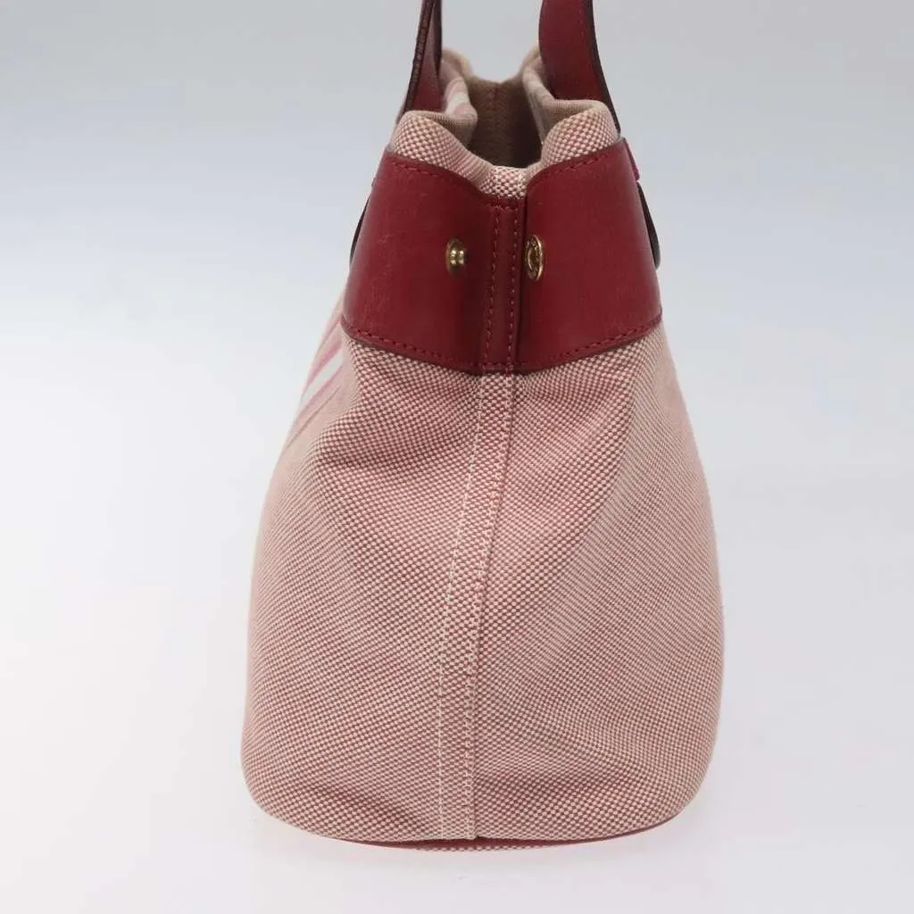 Loewe Anagram handbag Pink Canvas Good - Inside View
