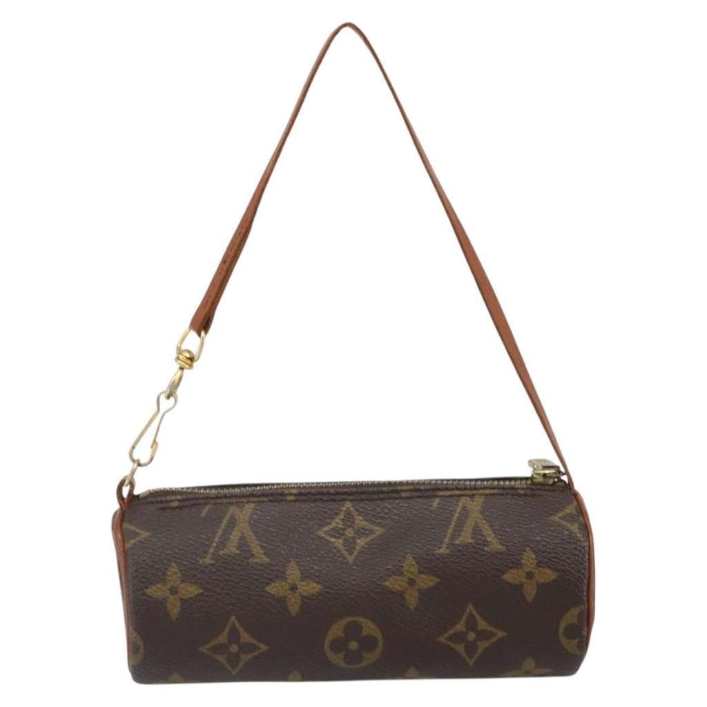 Louis Vuitton Papillon Pochette Brown Canvas Good condition - Back View