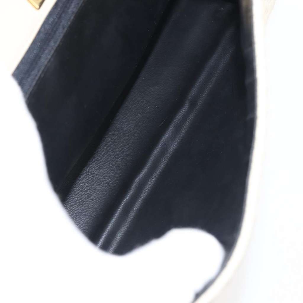 Bally Vintage Handbag Beige Leather Good condition - Box View