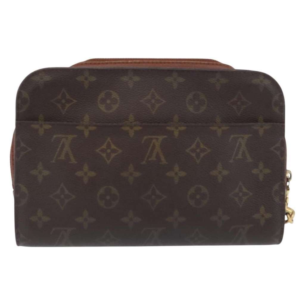 Louis Vuitton Pochette Orsay Brown Canvas Fair condition - Back View