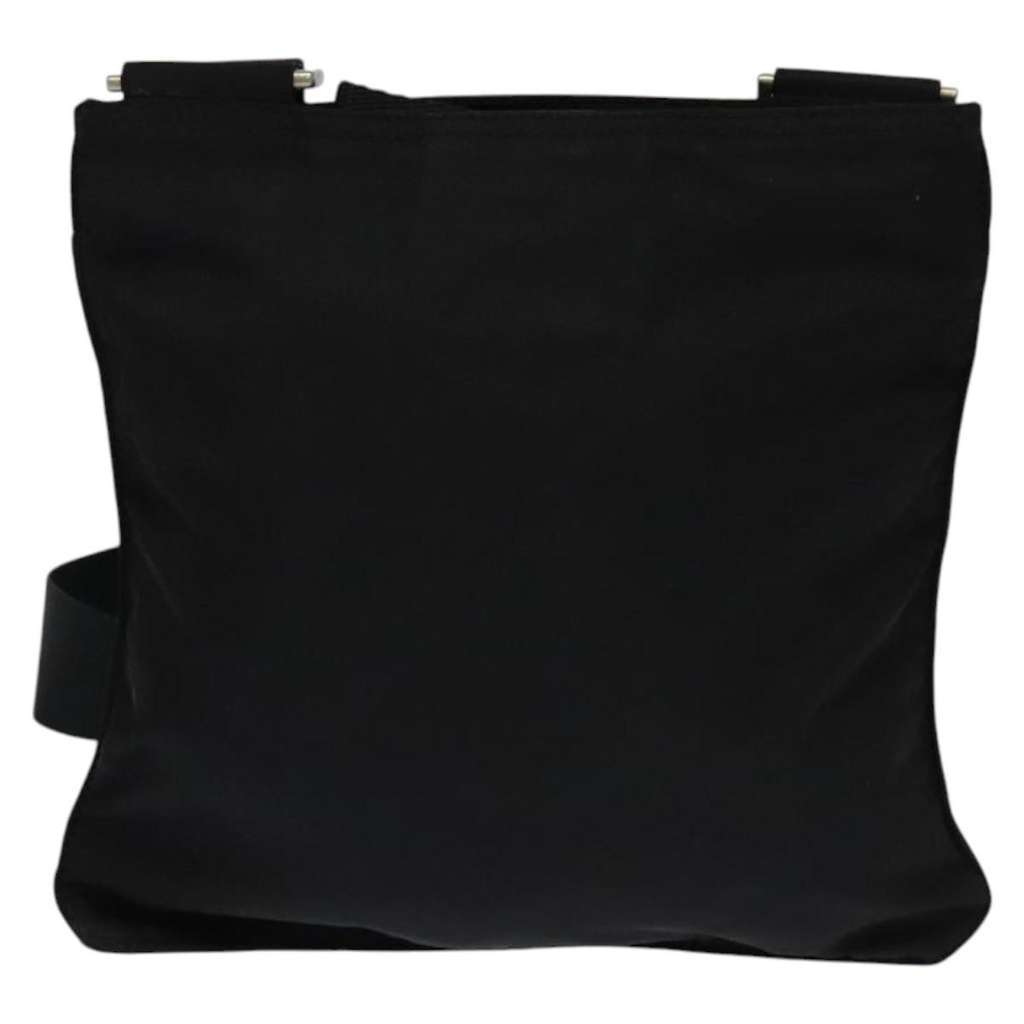 Prada Front Pocket Messenger Bag Black Good condition - Back View