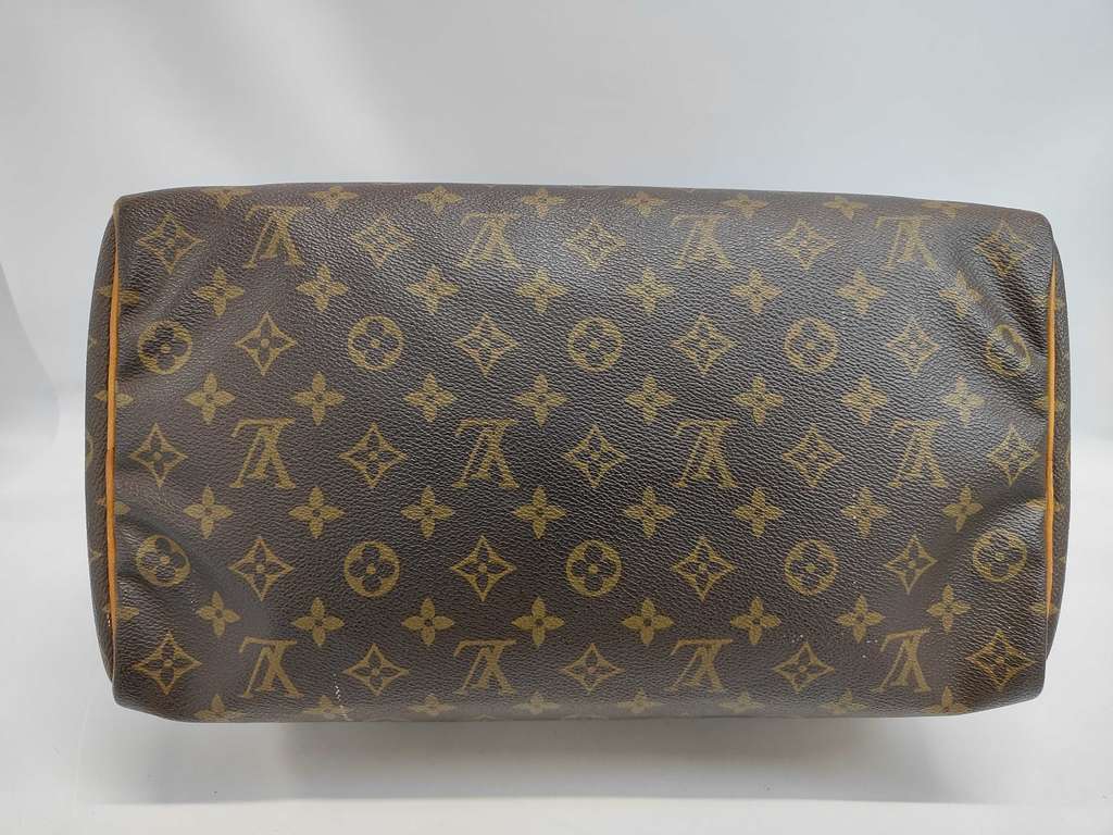 Louis Vuitton Speedy Bandouliere Bag Brown Canvas Fair condition - Inside View