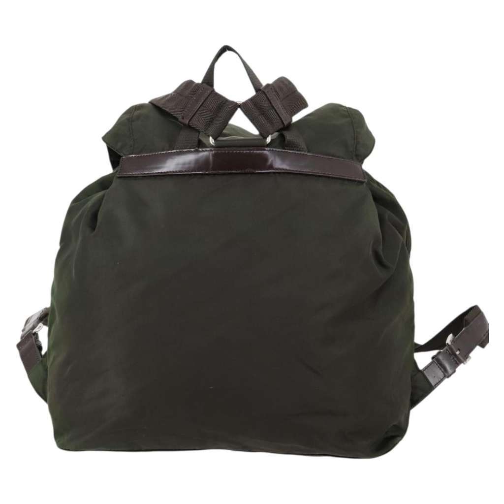 Prada Corsaire Backpack Khaki Good condition - Back View
