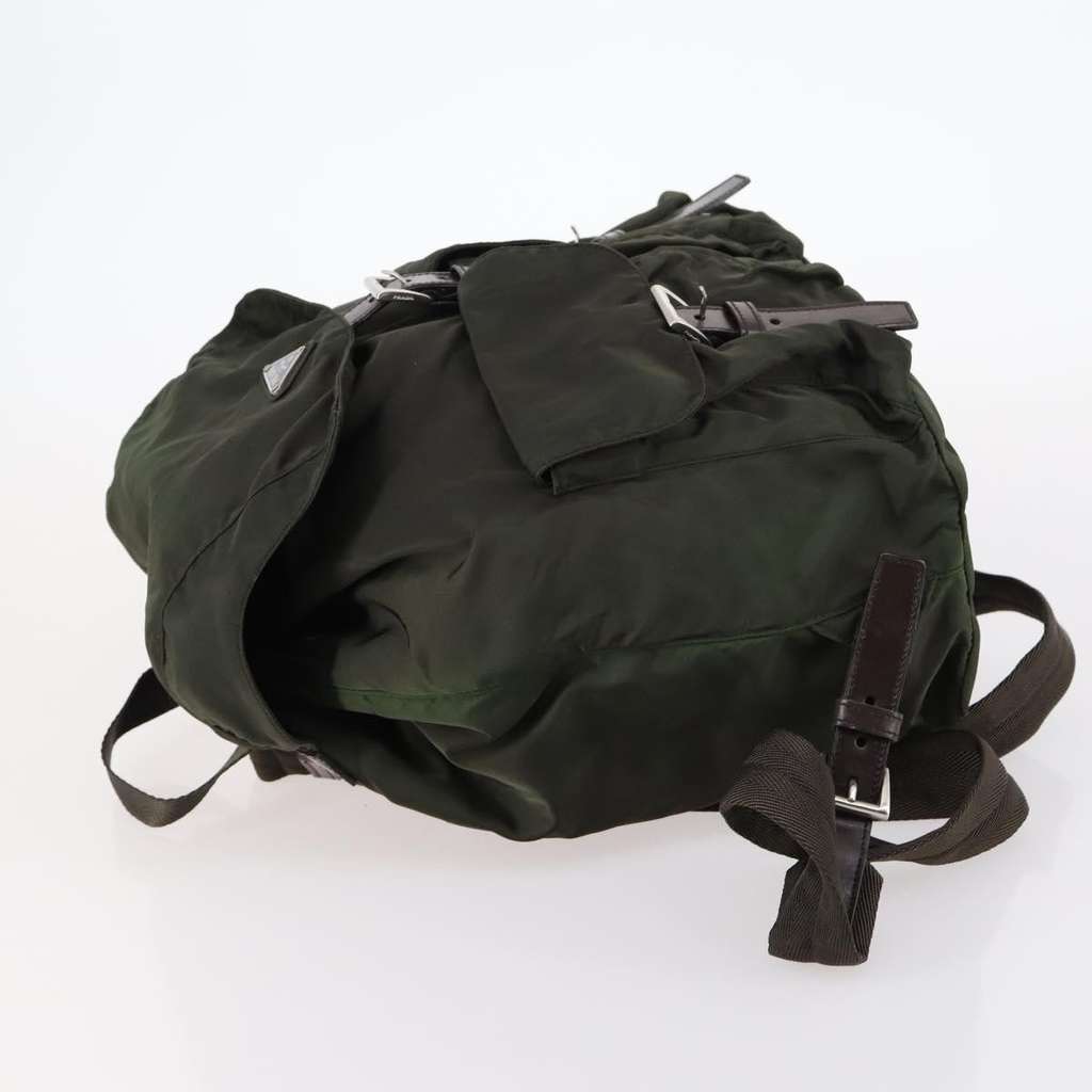 Prada Corsaire Backpack Khaki Good condition - Model View
