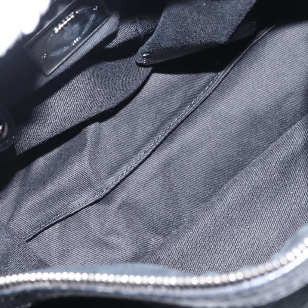 Bally Vintage Shoulder Bag Black Suede Good condition - Box View