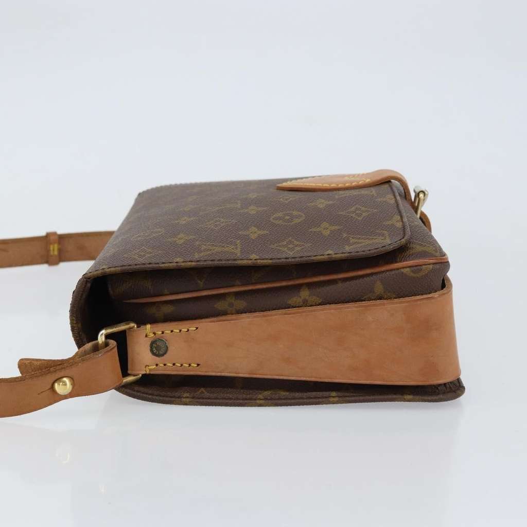 Louis Vuitton Cartouchiere Handbag Brown Canvas Good condition - Model View