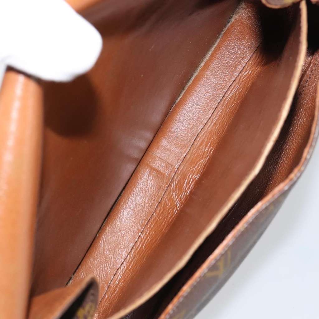 Louis Vuitton Cartouchiere Handbag Brown Canvas Good condition - Box View