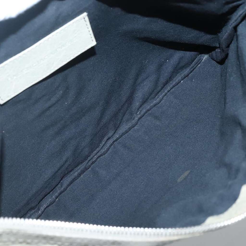 Balenciaga Classic City Clip Pouch Beige Leather Good condition - Box View