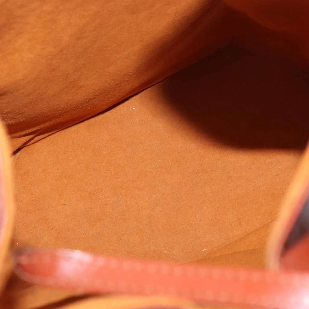 Louis Vuitton Vintage Sac d'Epaule Handbag Brown Leather Good condition - Box View